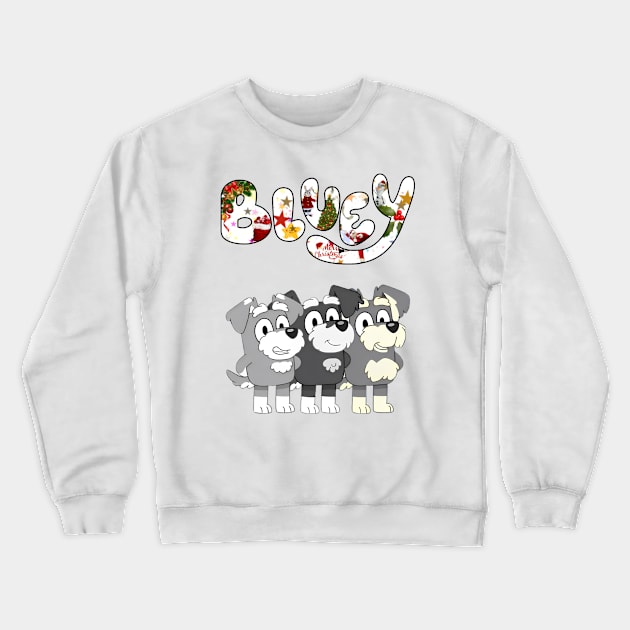 bluey tree musketer Crewneck Sweatshirt by scary poter